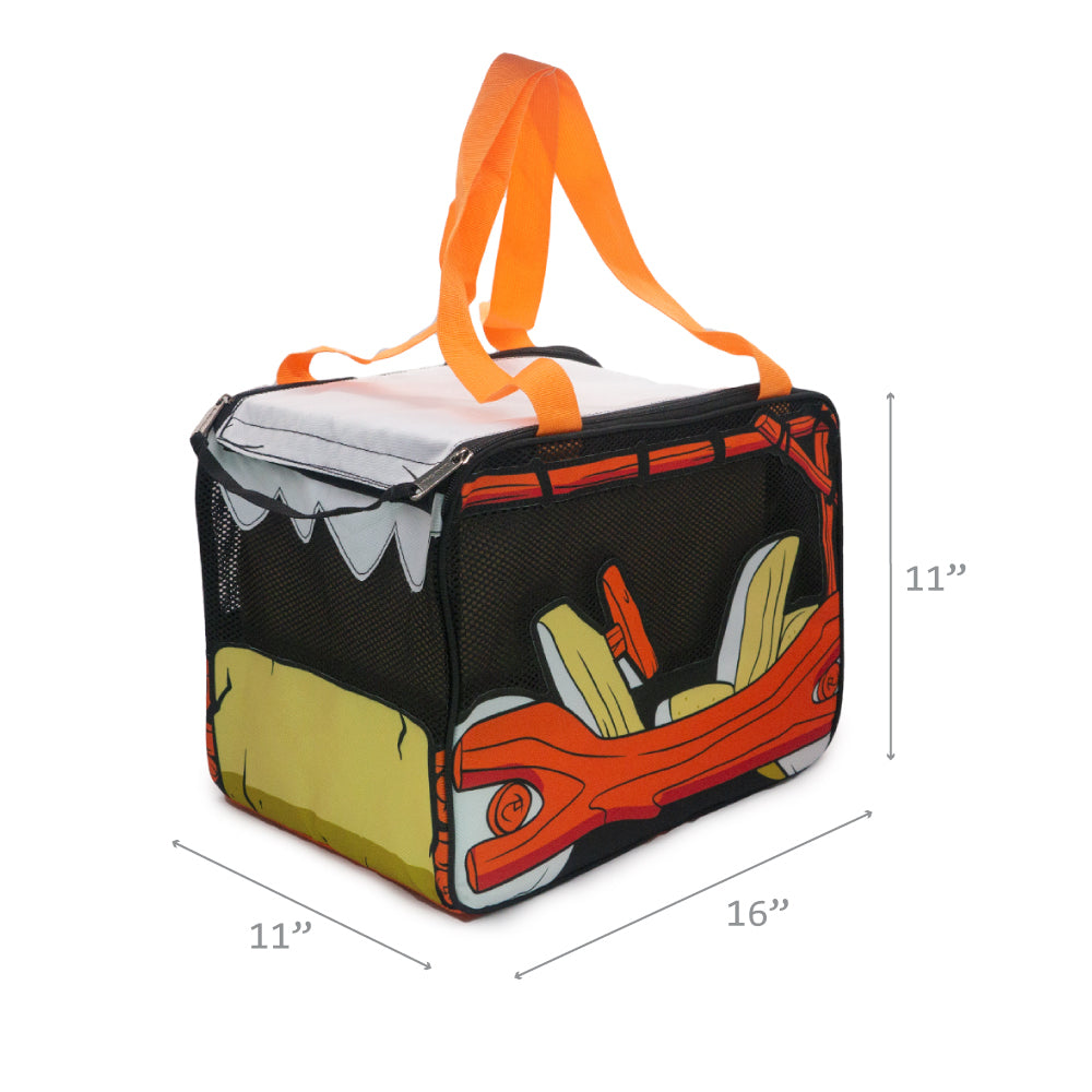 Buckle-Down Pet Carrier - The Flintstones Fred's Flintmobile Car Pet Carriers Hanna Barbera
