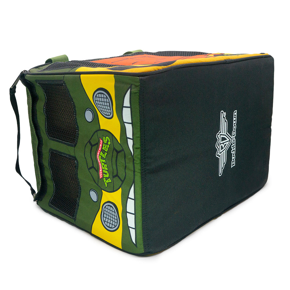 Buckle-Down Pet Carrier - TEENAGE MUTANT NINJA TURLES Party Wagon Turtle Van Pet Carriers Nickelodeon   