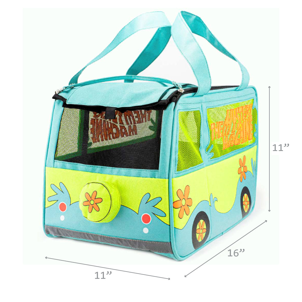 Buckle-Down Pet Carrier - Scooby Doo The Mystery Machine Van Pet Carriers Scooby Doo   
