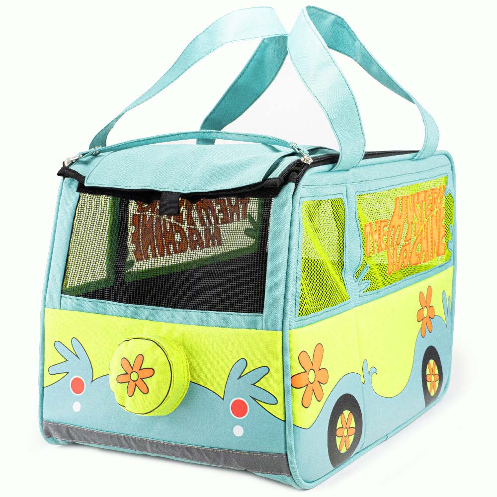 Buckle-Down Pet Carrier - Scooby Doo The Mystery Machine Van Pet Carriers Scooby Doo   