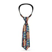 Buckle-Down Necktie - Americana Vintage Stars & Stripes Neckties Buckle-Down   