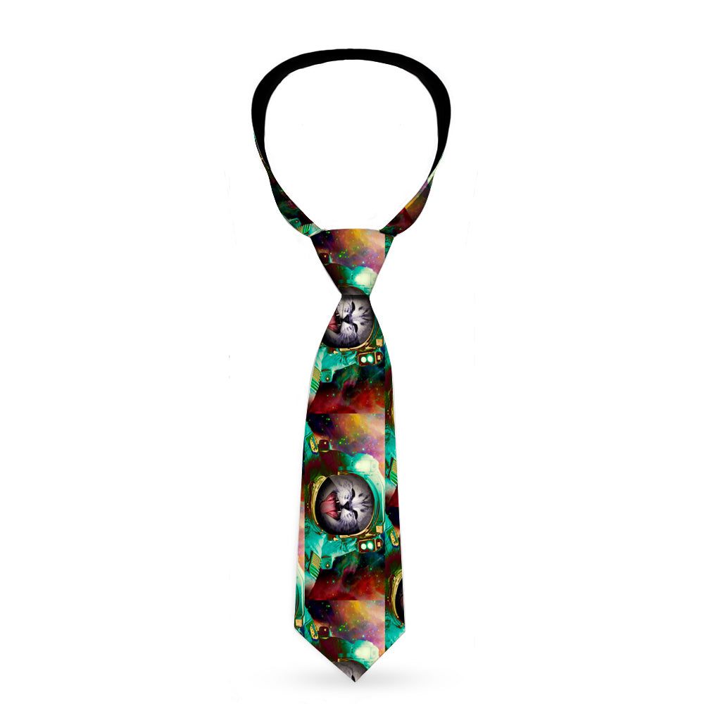 Necktie Standard - Astronaut Cat in Space Neckties Buckle-Down   