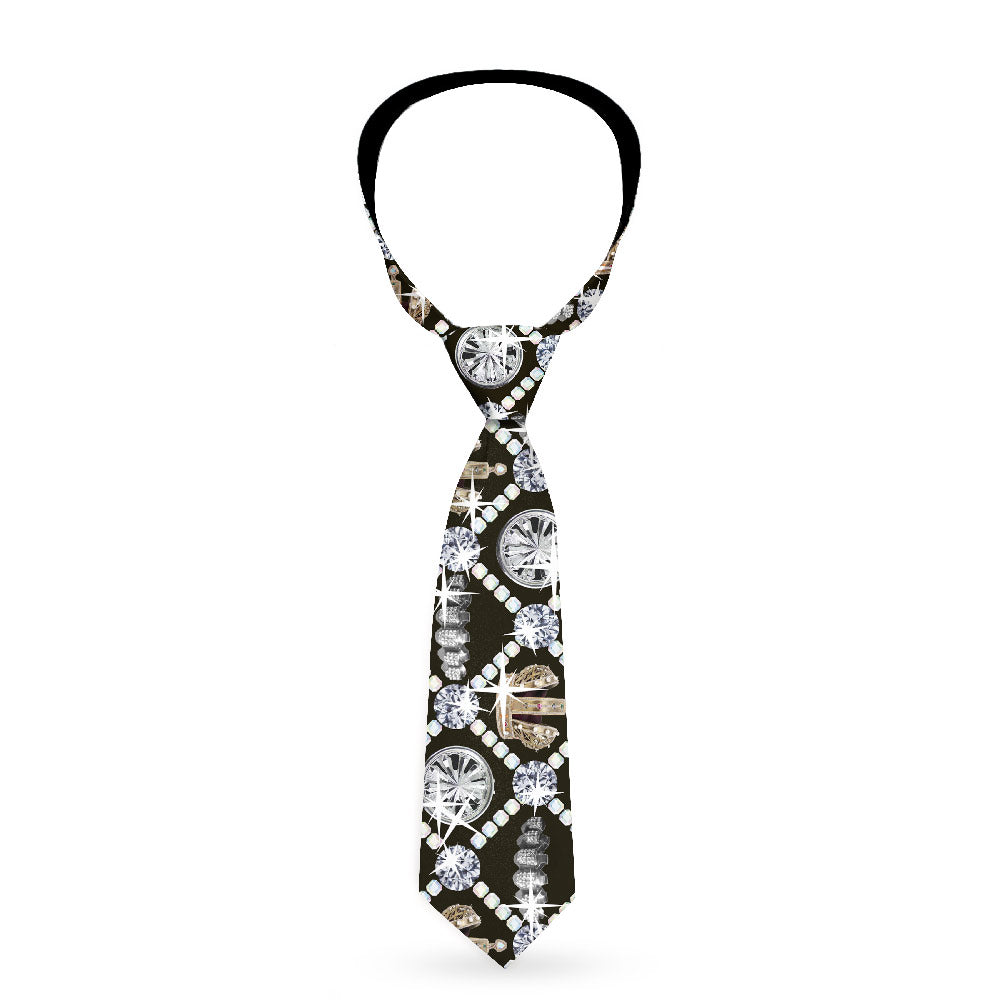 Buckle-Down Necktie - Bling Neckties Buckle-Down   