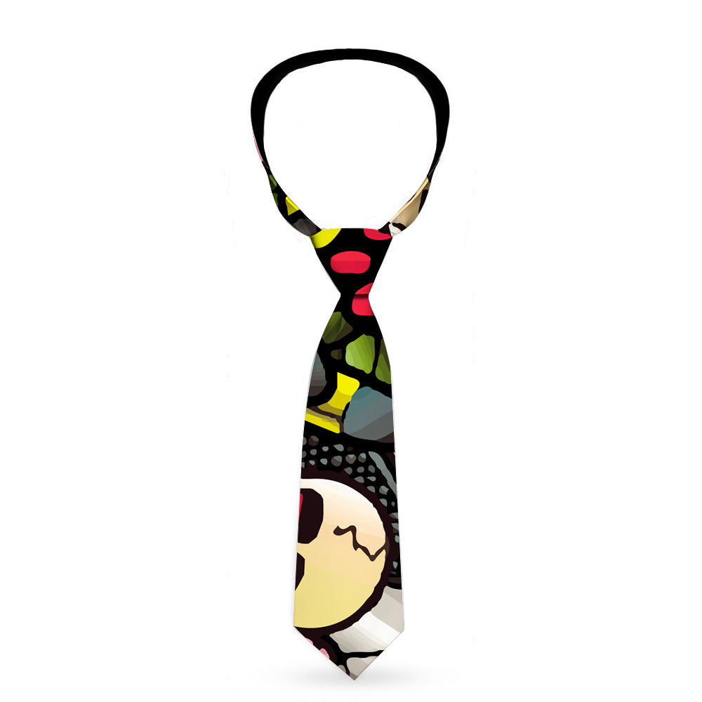 Buckle-Down Necktie - Born to Raise Hell Pink Neckties Buckle-Down   