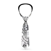 Buckle-Down Necktie - BD Skull w/Roses Neckties Buckle-Down   