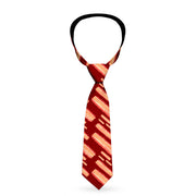 Buckle-Down Necktie - Bacon Slices Maroon Neckties Buckle-Down   