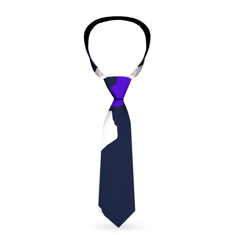 Buckle-Down Necktie - Camo Blue Neckties Buckle-Down   