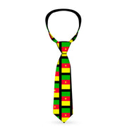 Buckle-Down Necktie - Cameroon Flags Neckties Buckle-Down   
