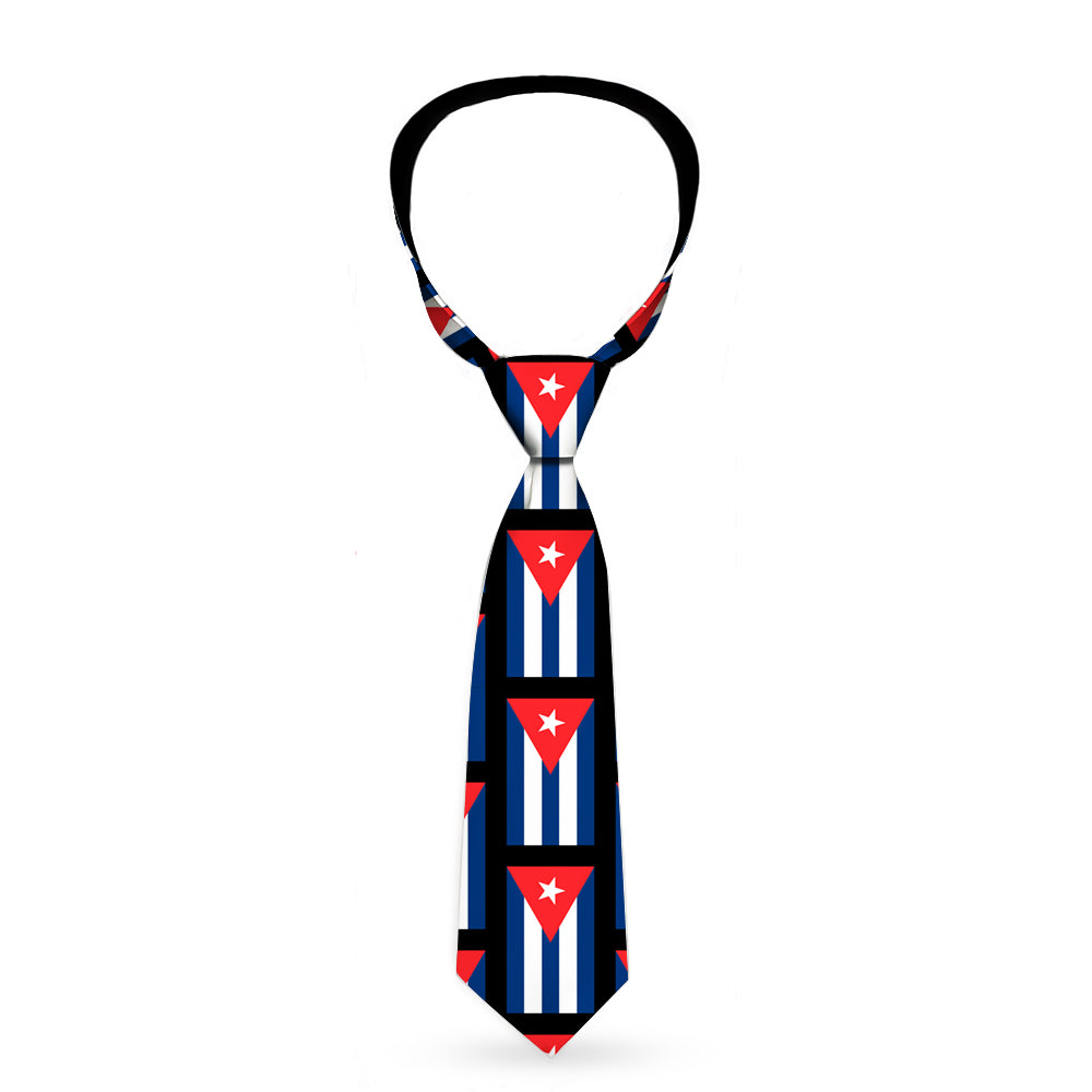 Buckle-Down Necktie - Cuba Flags Neckties Buckle-Down   