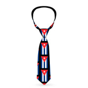 Buckle-Down Necktie - Cuba Flags Neckties Buckle-Down   
