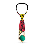 Buckle-Down Necktie - Death Before Dishonor Tan Neckties Buckle-Down   