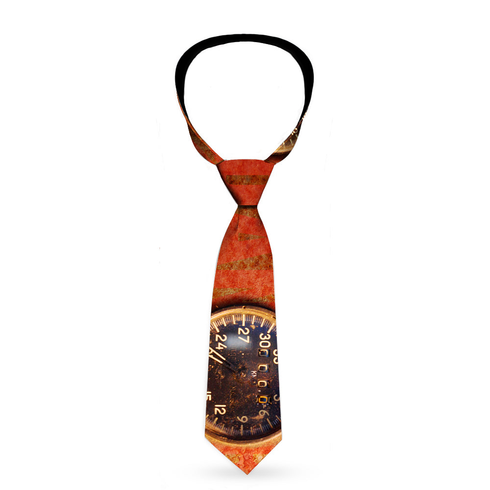 Buckle-Down Necktie - Danger Gauge Neckties Buckle-Down   