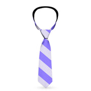 Buckle-Down Necktie - Diagonal Stripes Pastel Blues Neckties Buckle-Down   