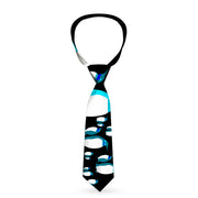 Buckle-Down Necktie - Emperor Penguins Gray/Blues Neckties Buckle-Down   