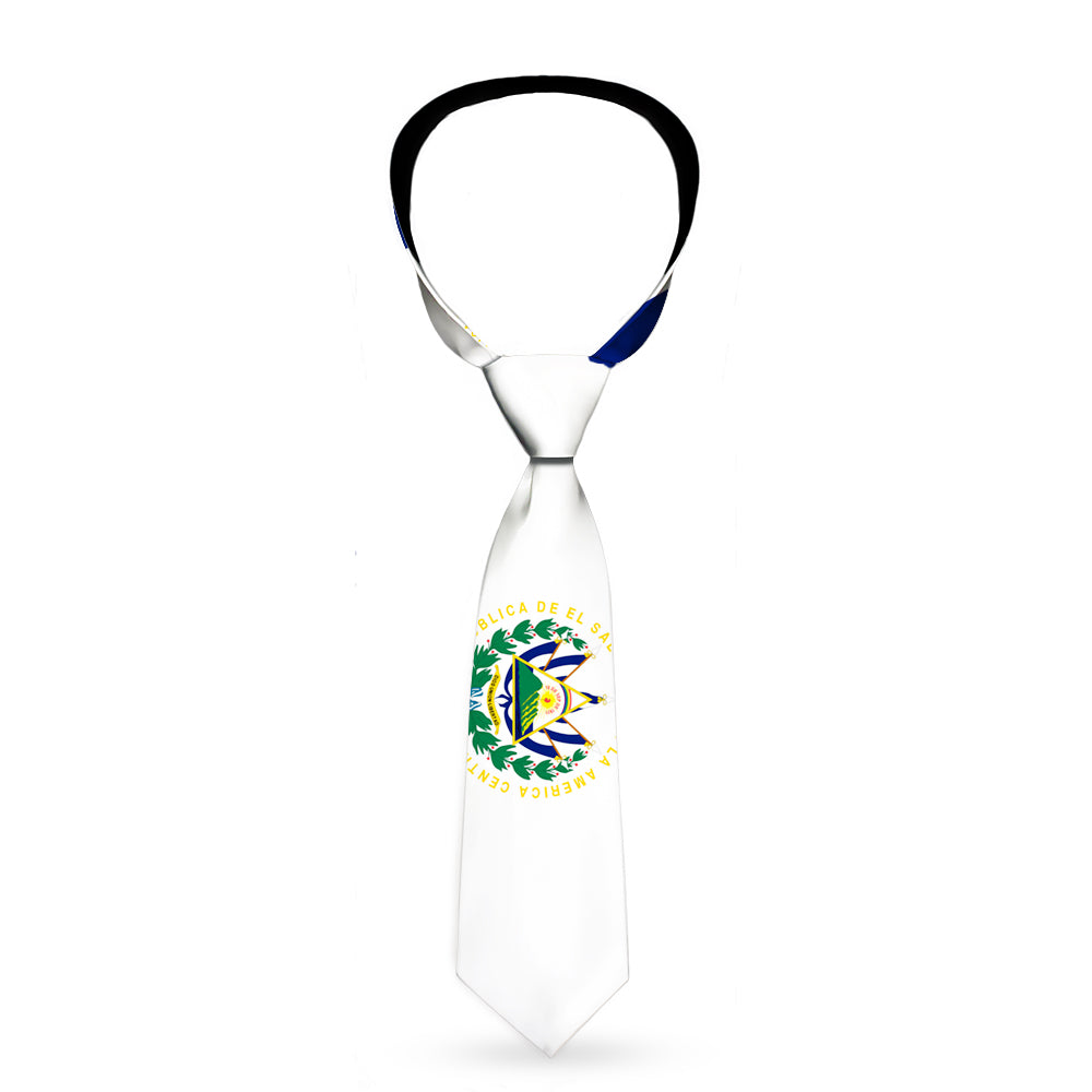 Buckle-Down Necktie - El Salvador Flag Neckties Buckle-Down   