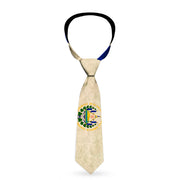 Buckle-Down Necktie - El Salvador Flag/Black Neckties Buckle-Down   