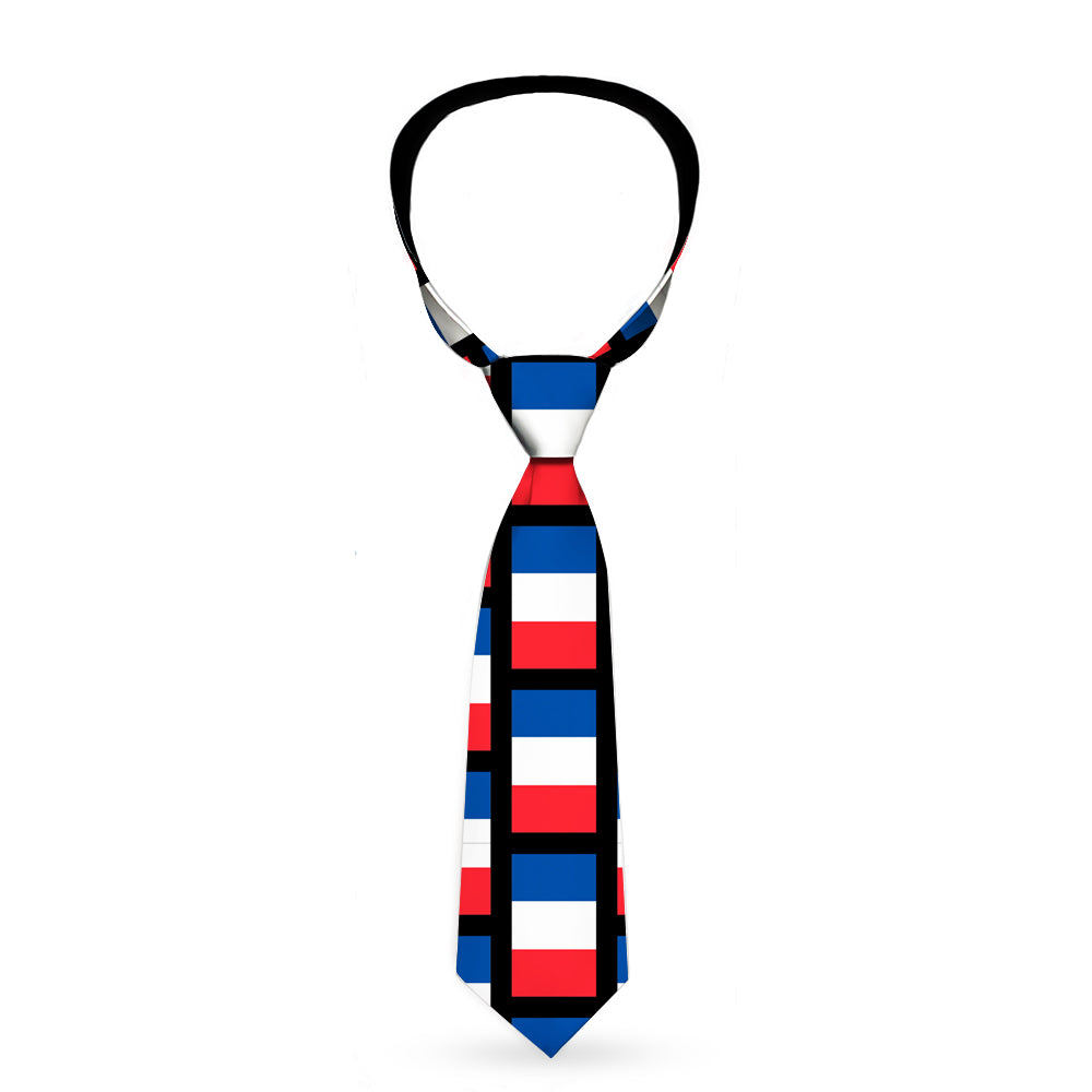 Buckle-Down Necktie - France Flags Neckties Buckle-Down   