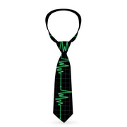 Buckle-Down Necktie - Flatline Neckties Buckle-Down   