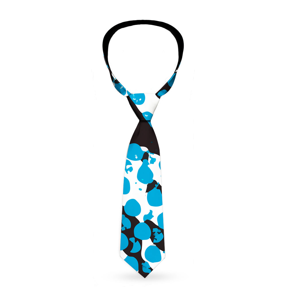 Buckle-Down Necktie - Grunge Tread Blue Neckties Buckle-Down   