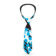 Buckle-Down Necktie - Grunge Tread Blue Neckties Buckle-Down   