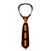 Buckle-Down Necktie - German Flag Distressed Neckties Buckle-Down   