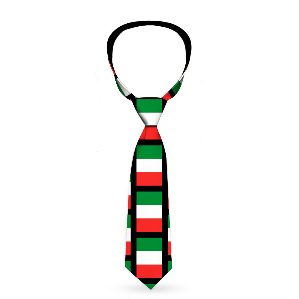 Buckle-Down Necktie - Italy Flags Neckties Buckle-Down   