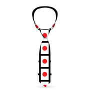 Buckle-Down Necktie - Japan Flags Neckties Buckle-Down   