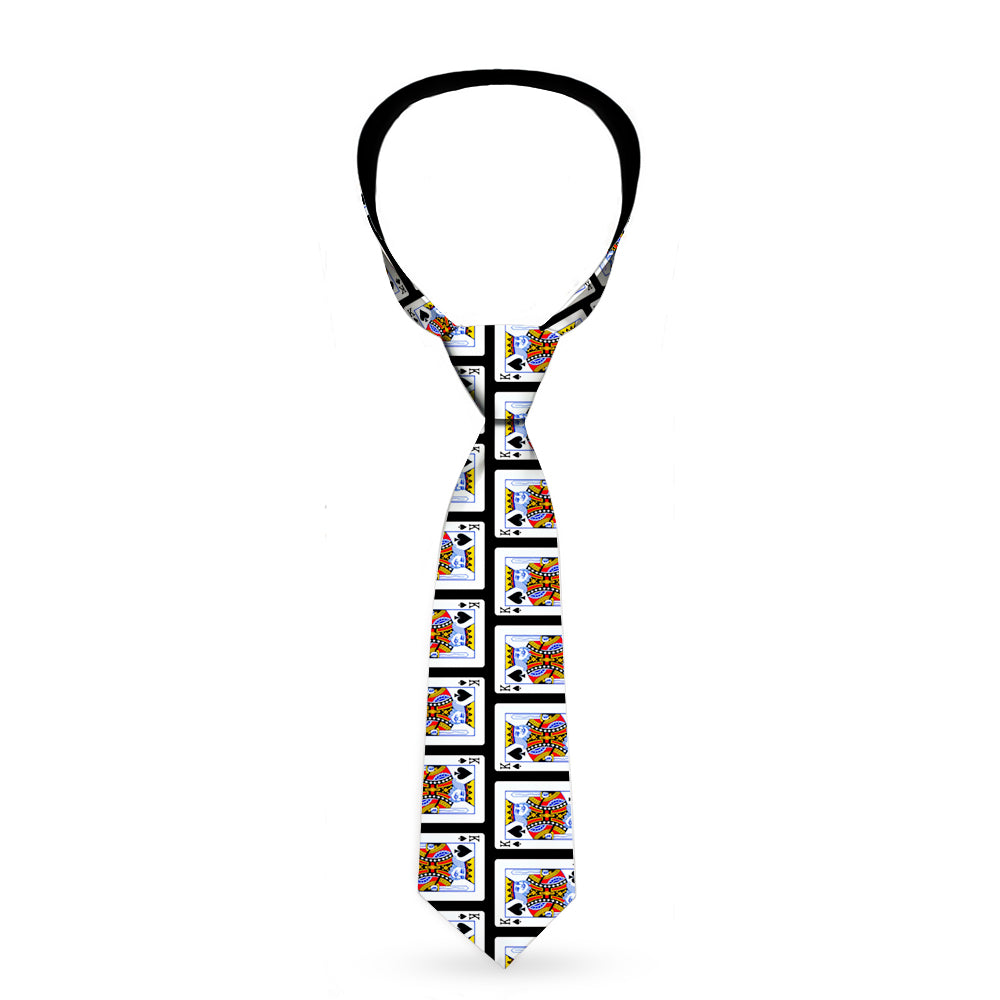 Buckle-Down Necktie - King of Spades Neckties Buckle-Down   