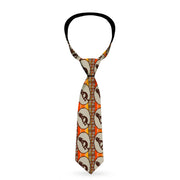 Buckle-Down Necktie - Kokopelli Icon/Western Tan/Brown/Reds Neckties Buckle-Down   