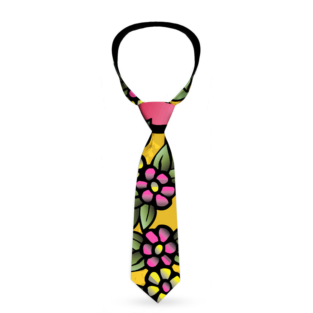 Buckle-Down Necktie - Mom & Mom Yellow Neckties Buckle-Down   