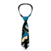 Buckle-Down Necktie - Mom & Dad C/U Blue w/Sparrows Neckties Buckle-Down   