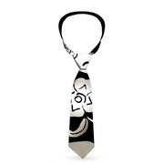 Buckle-Down Necktie - Only God Can Judge Me Black/White Neckties Buckle-Down   