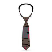 Buckle-Down Necktie - Owls in Trees Purple Neckties Buckle-Down   
