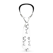 Buckle-Down Necktie - Panda Bear Spots Neckties Buckle-Down   