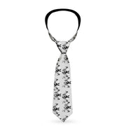Buckle-Down Necktie - Peace w/Wings Gray Neckties Buckle-Down   