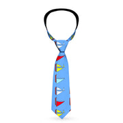 Buckle-Down Necktie - Sailboats Blue Neckties Buckle-Down   