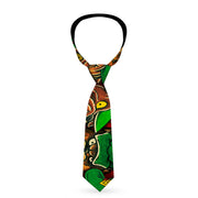 Buckle-Down Necktie - TJ-Bulldog USMC Neckties Tattoo Johnny