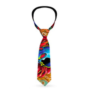 Buckle-Down Necktie - TJ-Candles & Skulls Neckties Tattoo Johnny