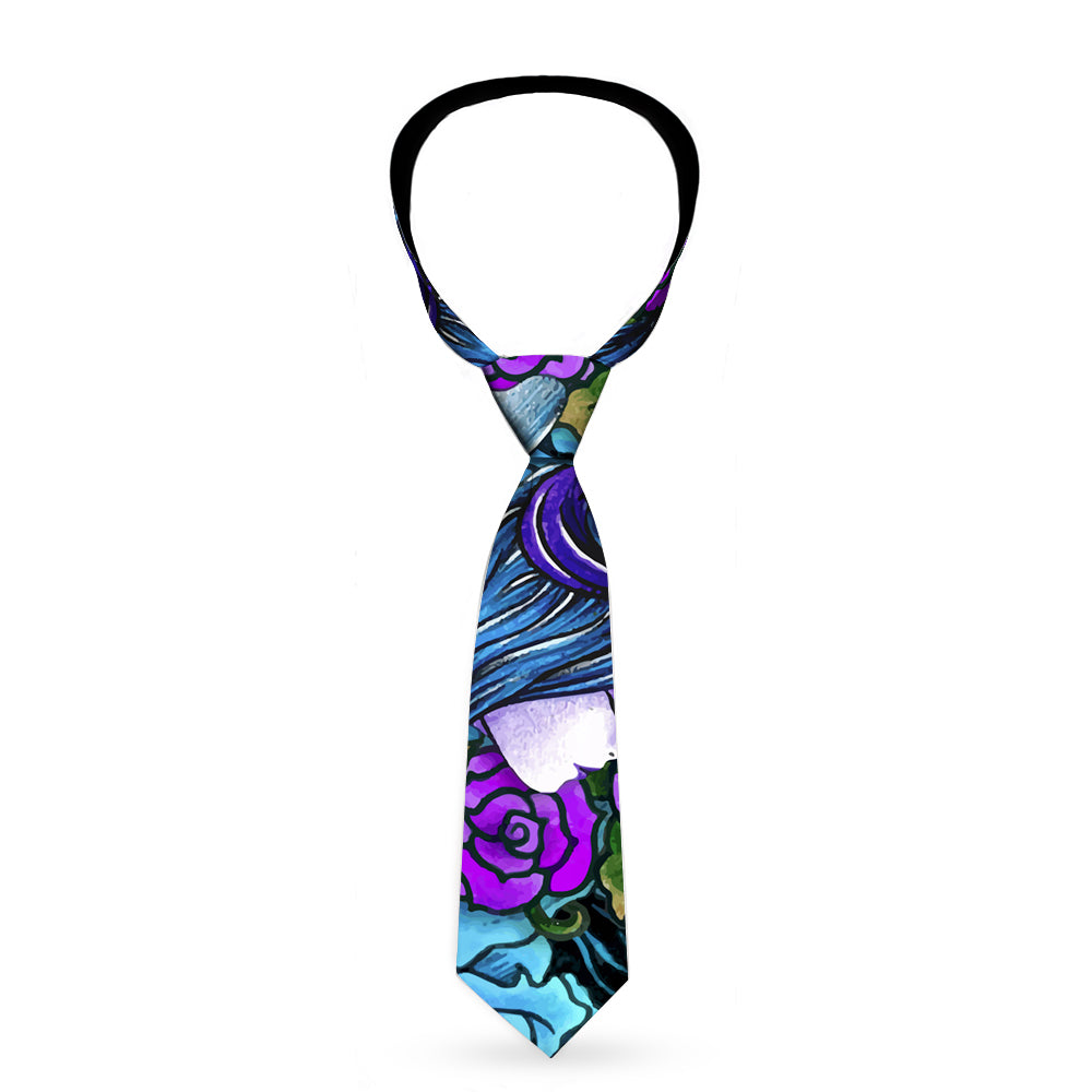 Buckle-Down Necktie - TJ-Fairy Blue Hair Neckties Tattoo Johnny