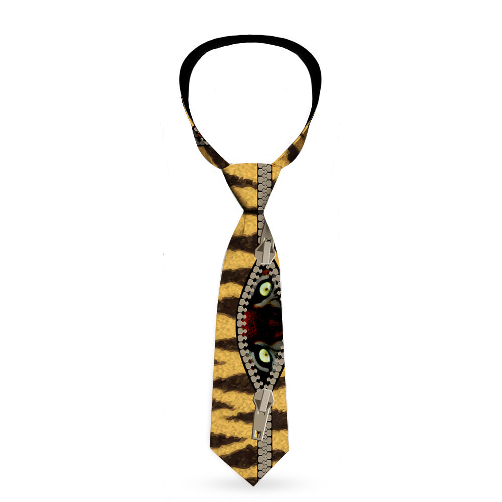Buckle-Down Necktie - Tiger Eyes Neckties Buckle-Down   