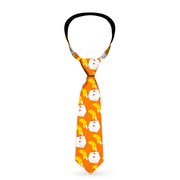 Buckle-Down Necktie - Take Out/Fortune Cookies Orange Neckties Buckle-Down   