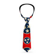 Buckle-Down Necktie - Tennessee Flag Stars C/U Distressed Neckties Buckle-Down   