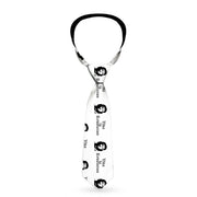 Buckle-Down Necktie - VIVA LA REVOLUCION Che White/Black Neckties Buckle-Down   