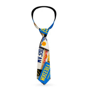 Buckle-Down Necktie - Cali License Plates Stacked Neckties Buckle-Down   