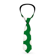 Buckle-Down Necktie - Golf Balls Green/White Neckties Buckle-Down   
