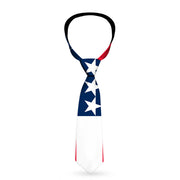Buckle-Down Necktie - Stars & Stripes Blue/White/Red/White Neckties Buckle-Down   