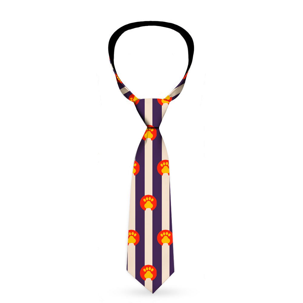 Buckle-Down Necktie - Colorado Flag/Paw Print Neckties Buckle-Down   