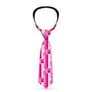 Buckle-Down Necktie - Colorado Paw/Mountains Pinks Neckties Buckle-Down   