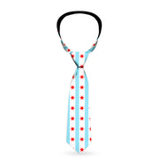 Buckle-Down Necktie - Chicago Flag Neckties Buckle-Down   