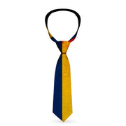 Buckle-Down Necktie - Colombia Flag Distressed Neckties Buckle-Down   